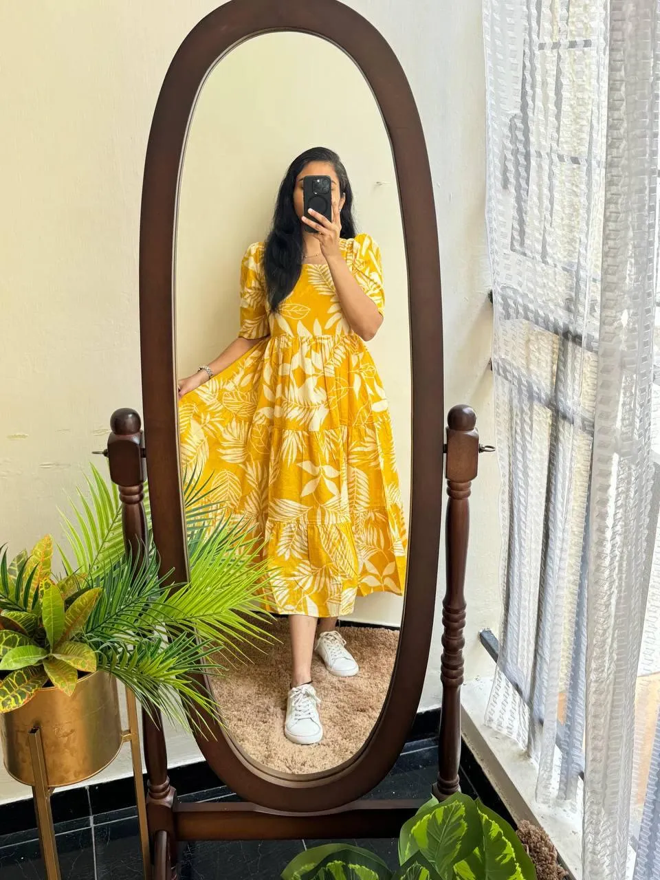 1485 MANGO LEAF 💛🤍