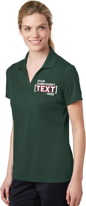 Custom Embroidered Shirts for Women - Your Text - Personalized Embroidery Polos