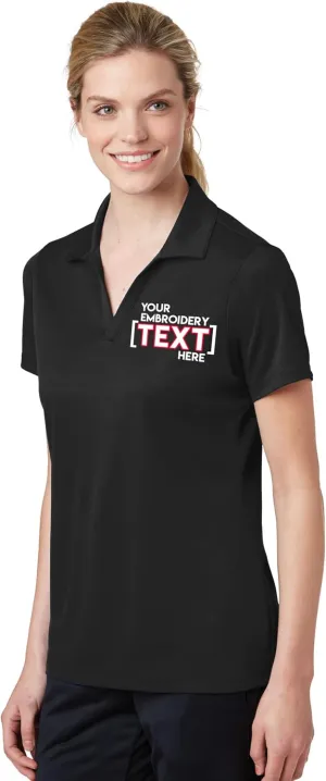 Custom Embroidered Shirts for Women - Your Text - Personalized Embroidery Polos