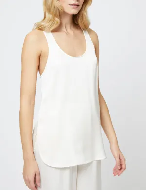 FRENCH CONNECTION ENNIS SATIN TANK TOP
