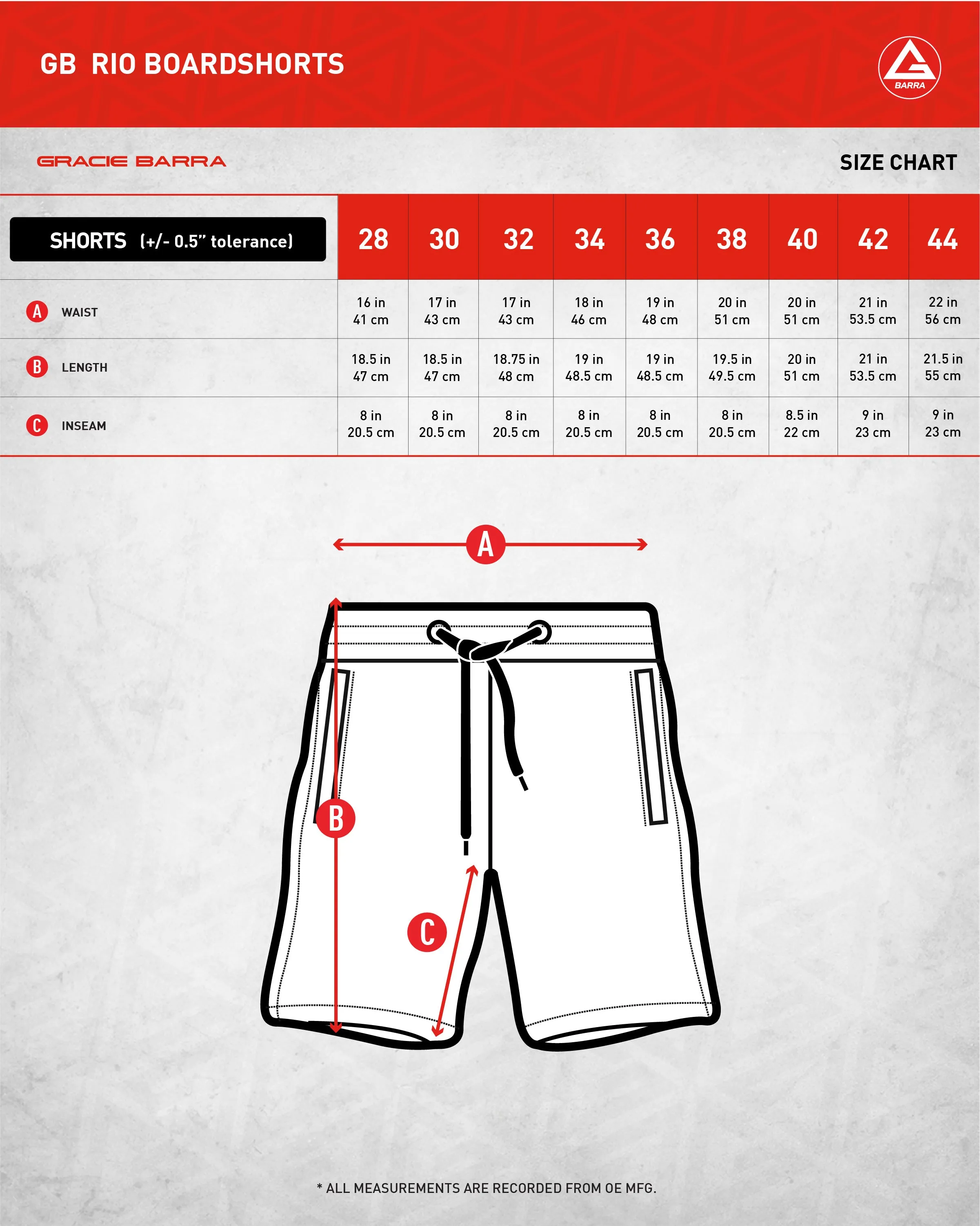 GB Rio Boardshort - Blue