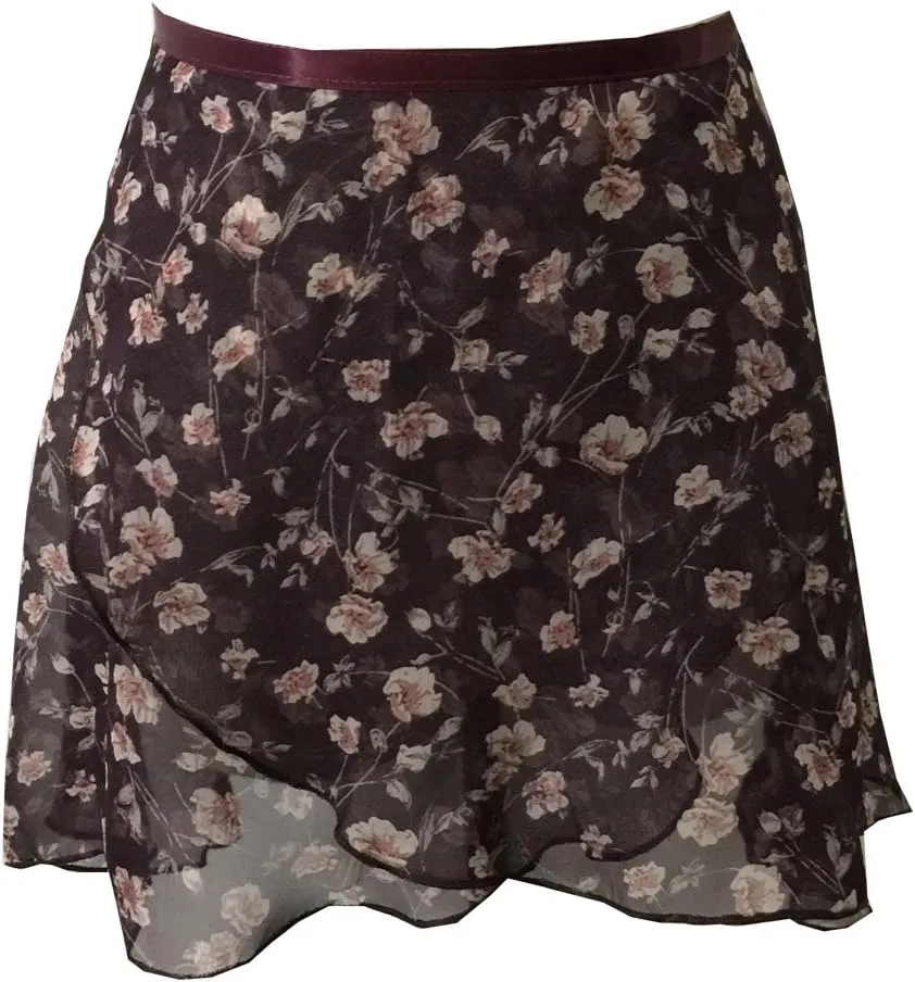 Girls Ballet Dance Chiffon Wrap Skirt