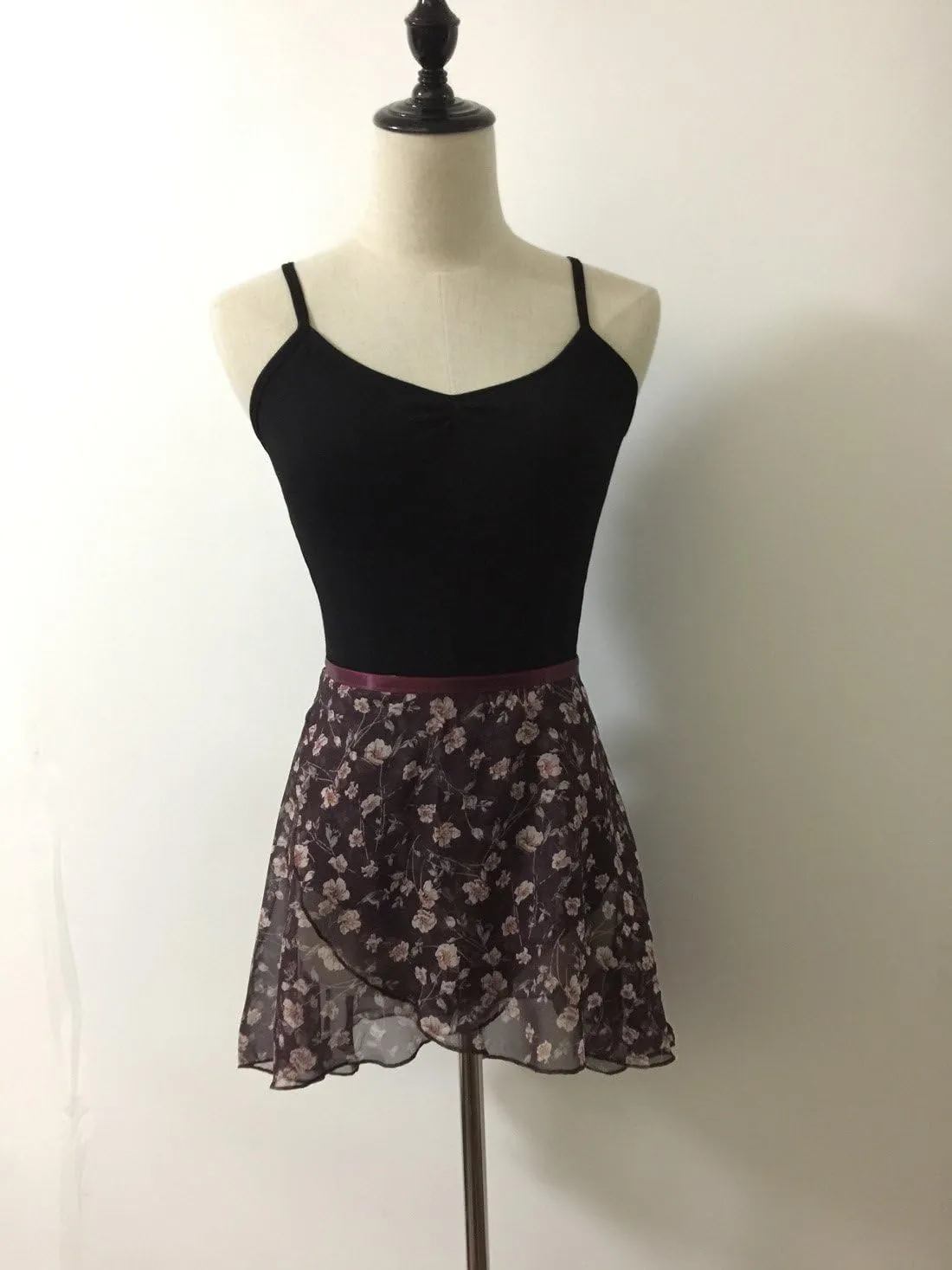 Girls Ballet Dance Chiffon Wrap Skirt