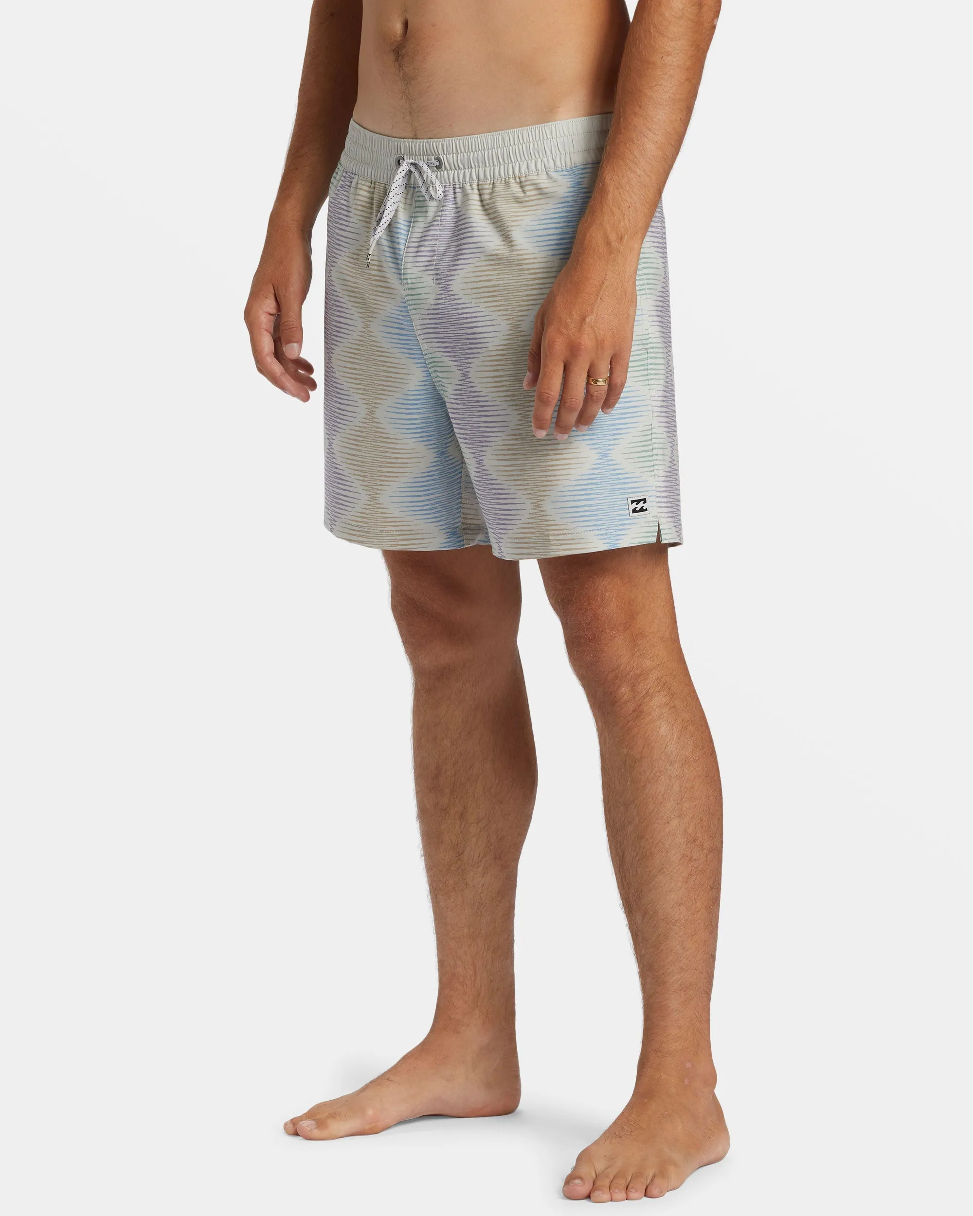 Good Times Layback 16" Volley Shorts - Fog