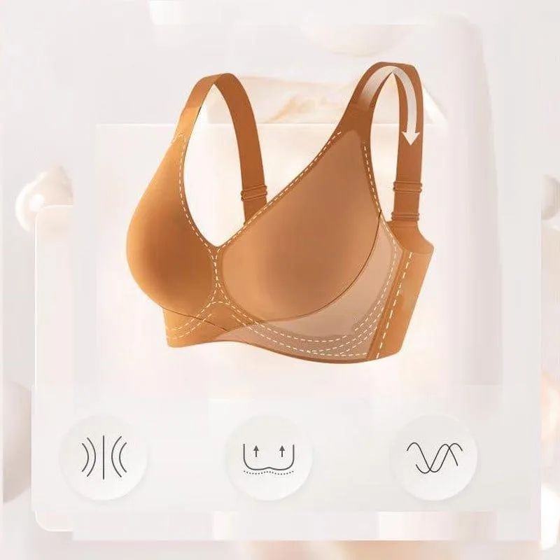 LIFT-UP Plus Size Seamless Wire Free Bra