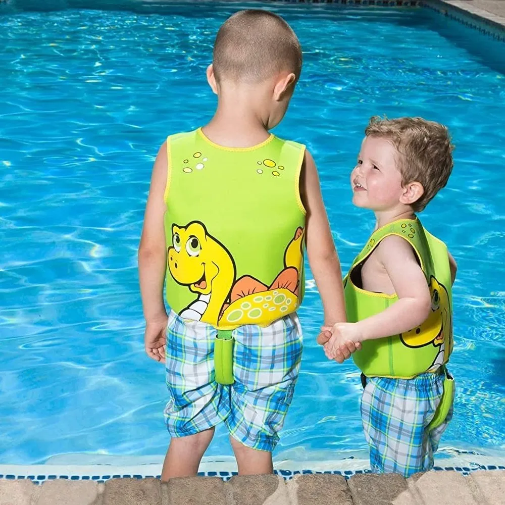 Poolmaster Learn-to-Swim Dino Kid's Swim Vest Age 1 - 3
