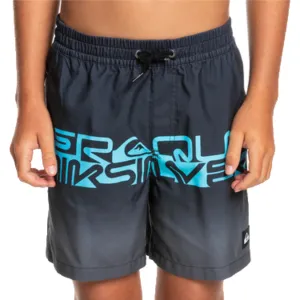 Quiksilver Youth Wordblock Volleys 14" Boardshorts