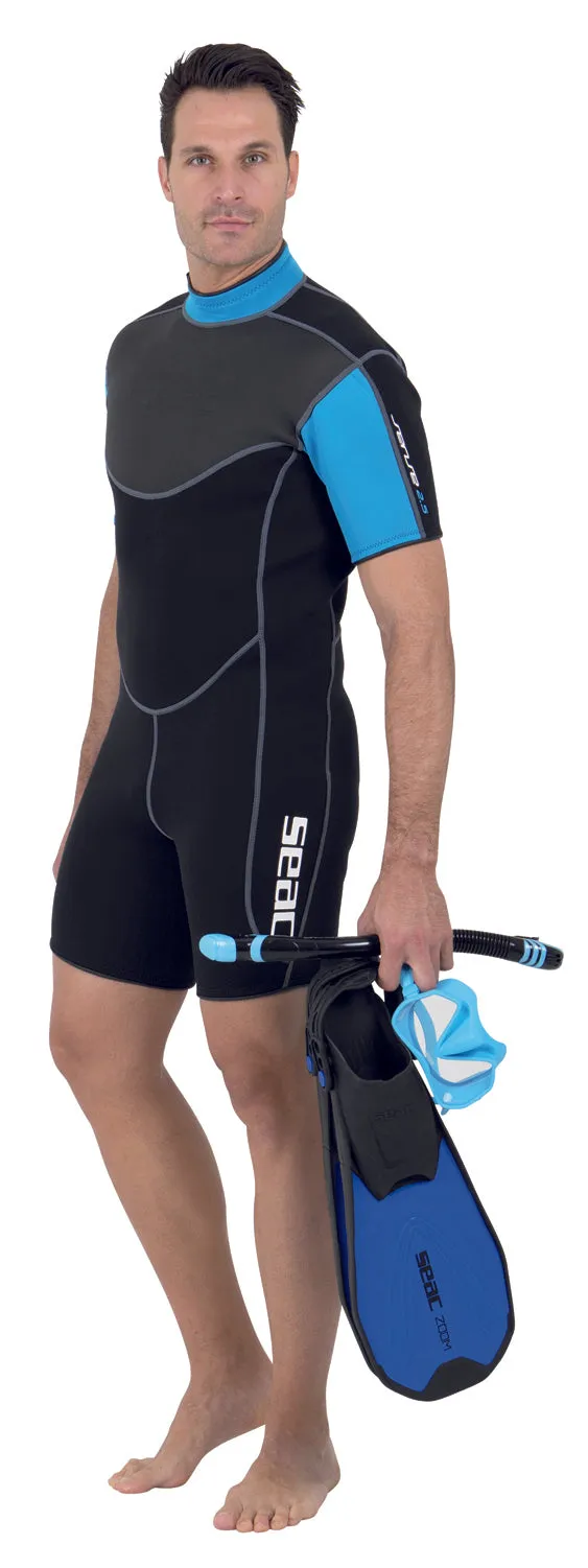 SEAC Sense Shorty 2.5mm High Stretch Neoprene Short Wetsuit Men