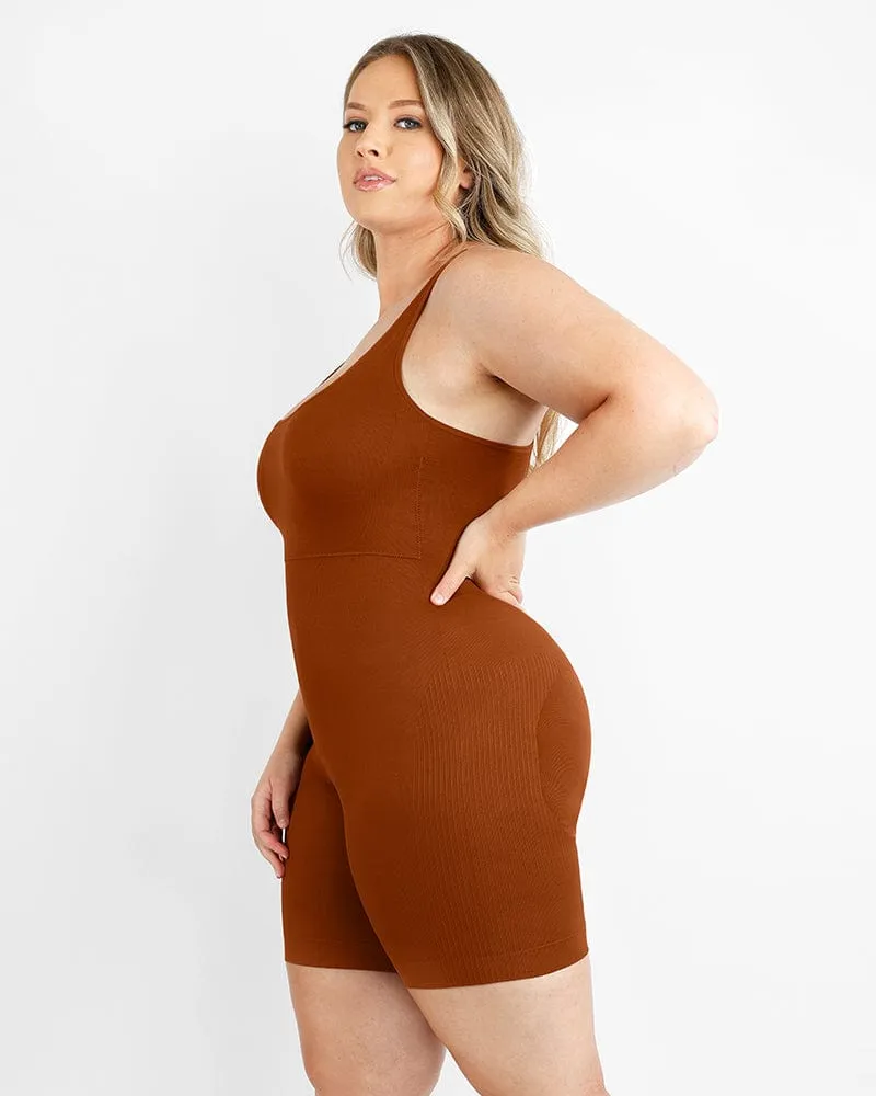 Seamless Bike Shorts Bodysuit