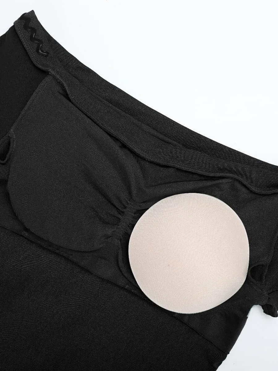 Seamless Off Shoulder Bodycon Shapewear Midi Dress