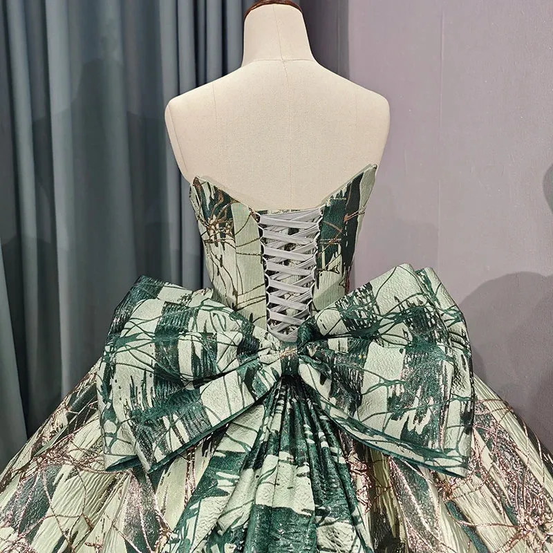 Strapless Quinceañera Dress
