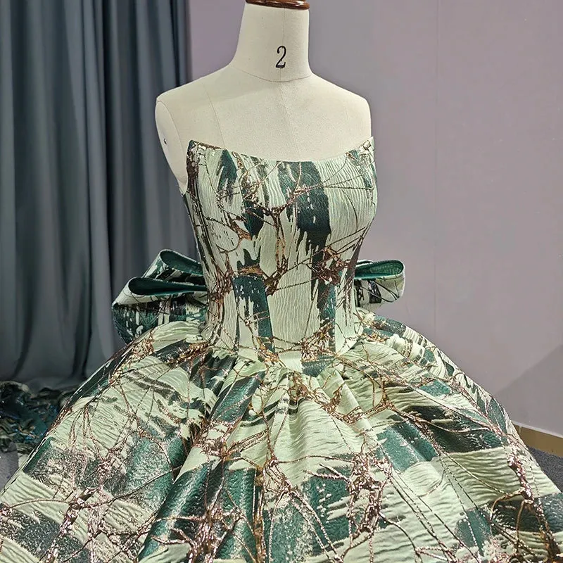 Strapless Quinceañera Dress
