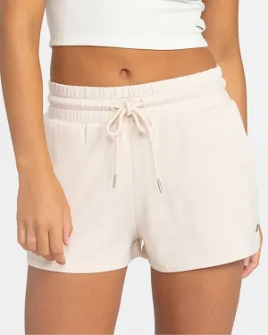 Surfing By Moonlight Elastic Waist Shorts