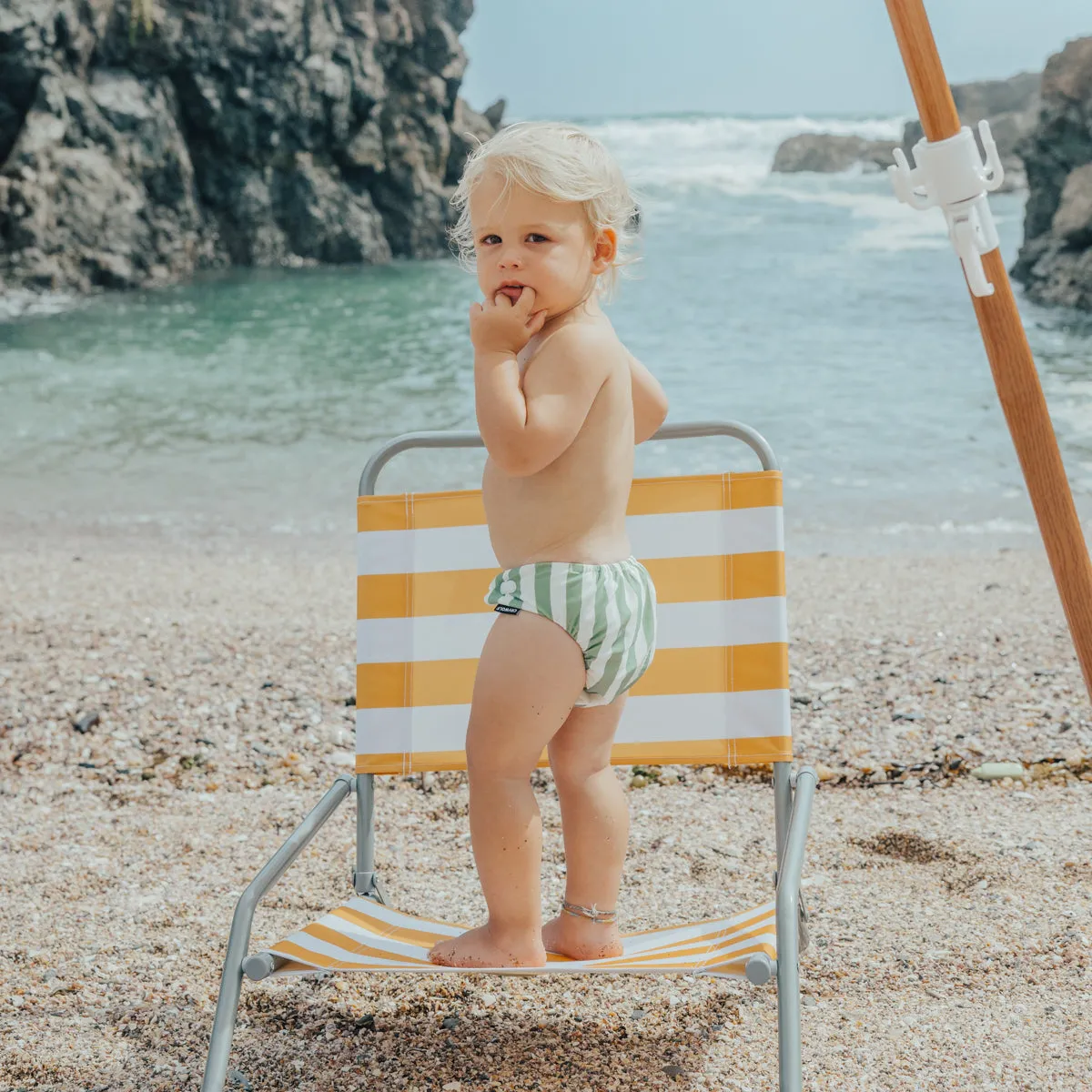 Swim Nappy (Coastal Stripe)