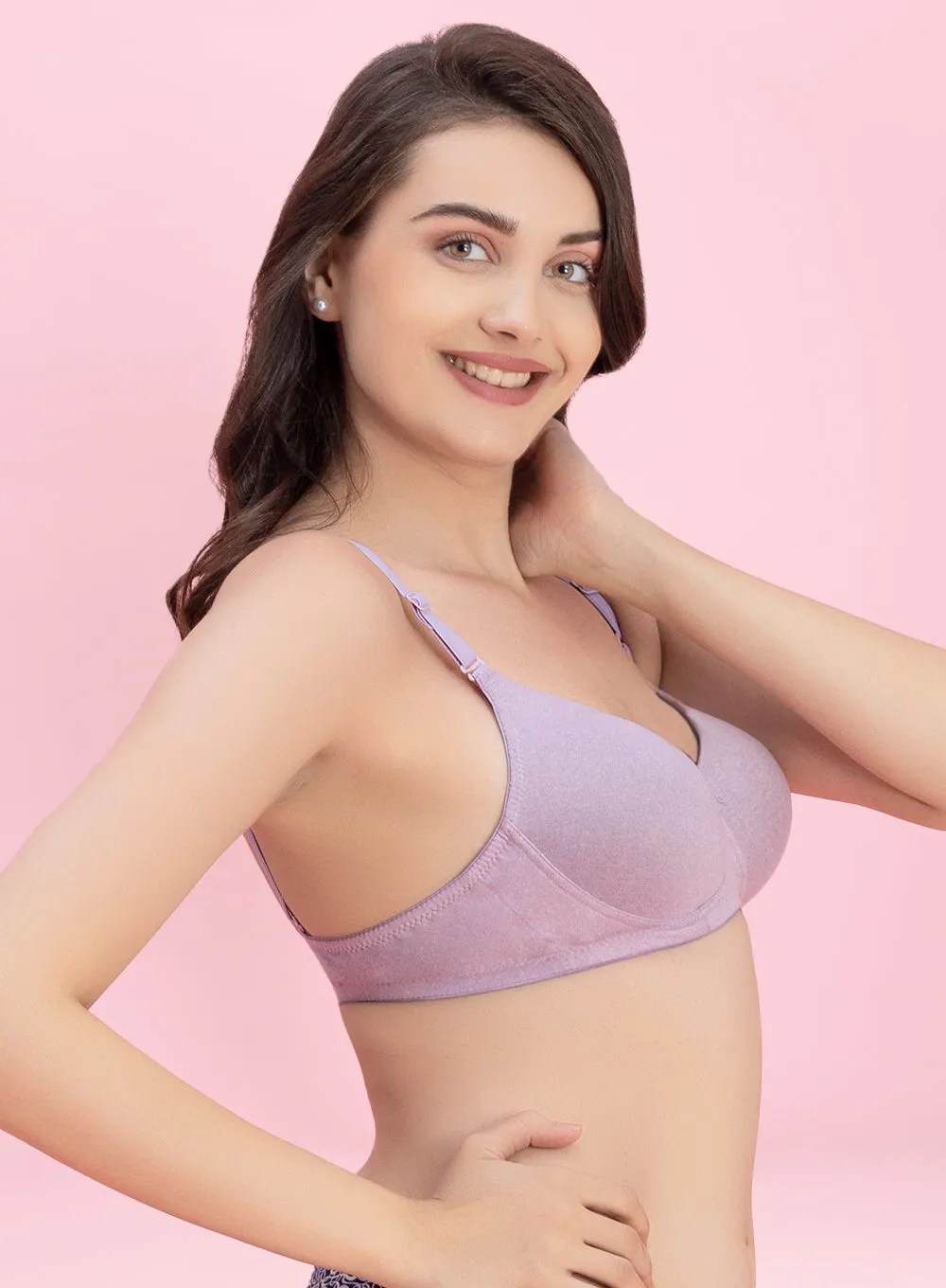 Wire-Free Padded Comfort T-shirt Bra (PBBR1007)