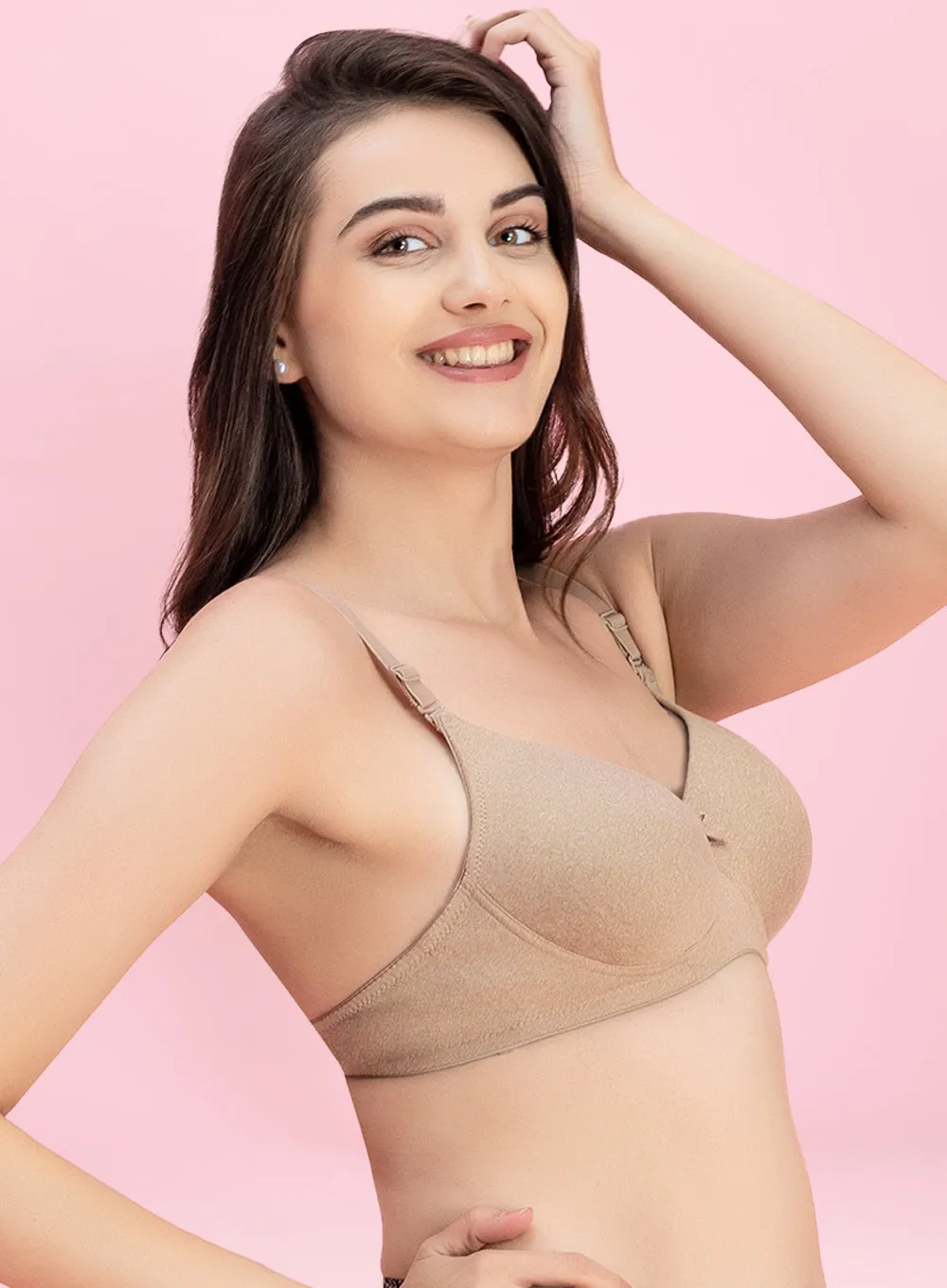 Wire-Free Padded Comfort T-shirt Bra (PBBR1009)