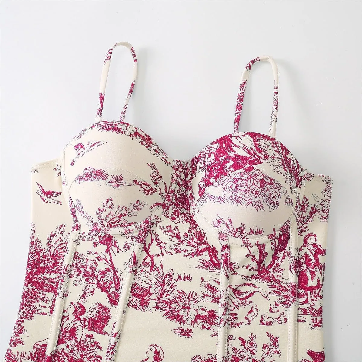 Women Sexy One Piece Swimsuit with Cover up Set High Waisted Beach Wrap Skirt Two Piece Bathing Suit