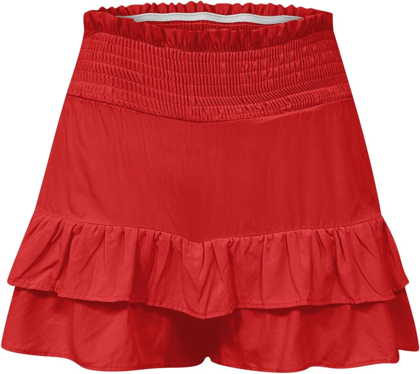Womens Athletic Skort Elastic Waist Skorts High Waisted Skort Plus Size Summer Skort Casual Tennis Skort for 2024